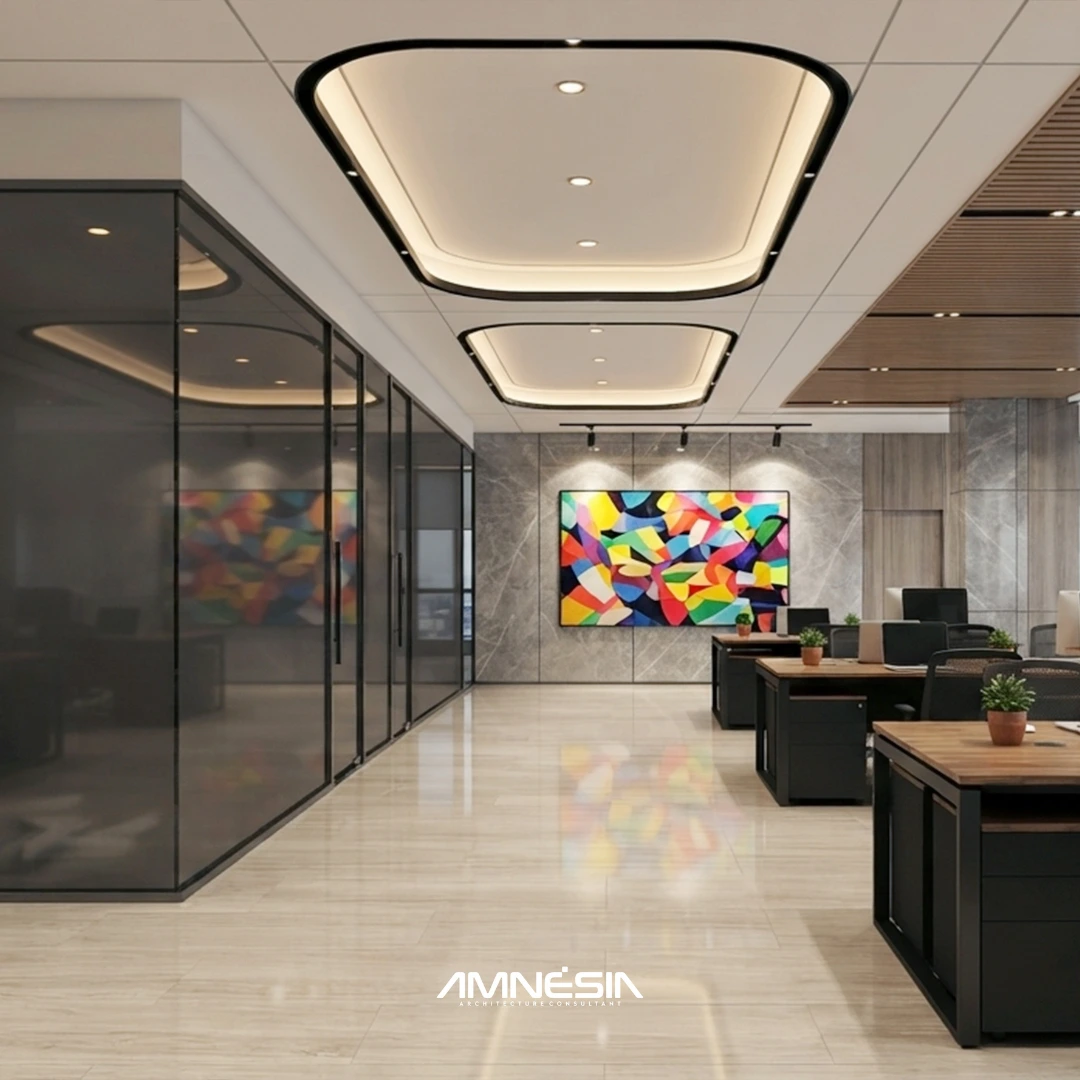 Interior ruang keluarga modern